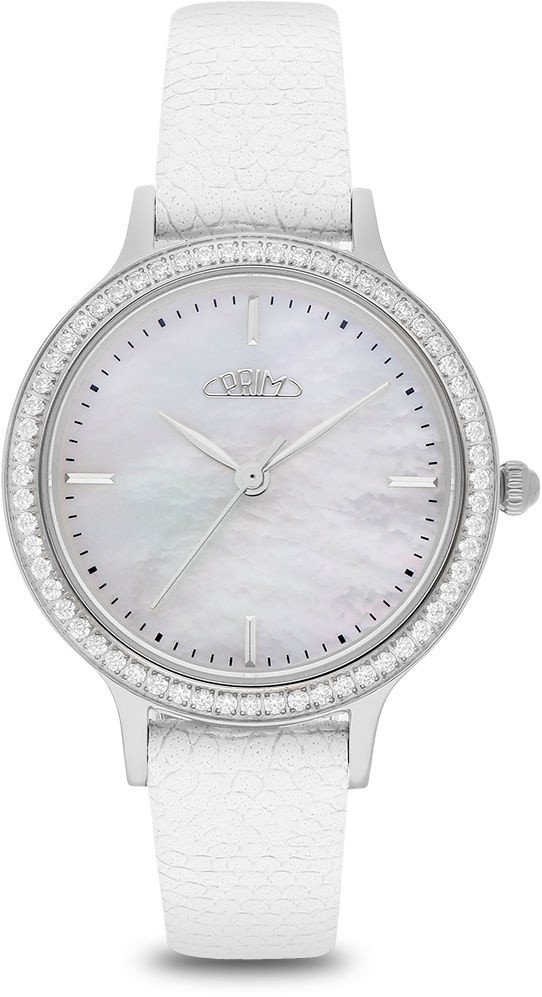 Zegarek PRIM W02P.13215.A damski z cyrkoniami .