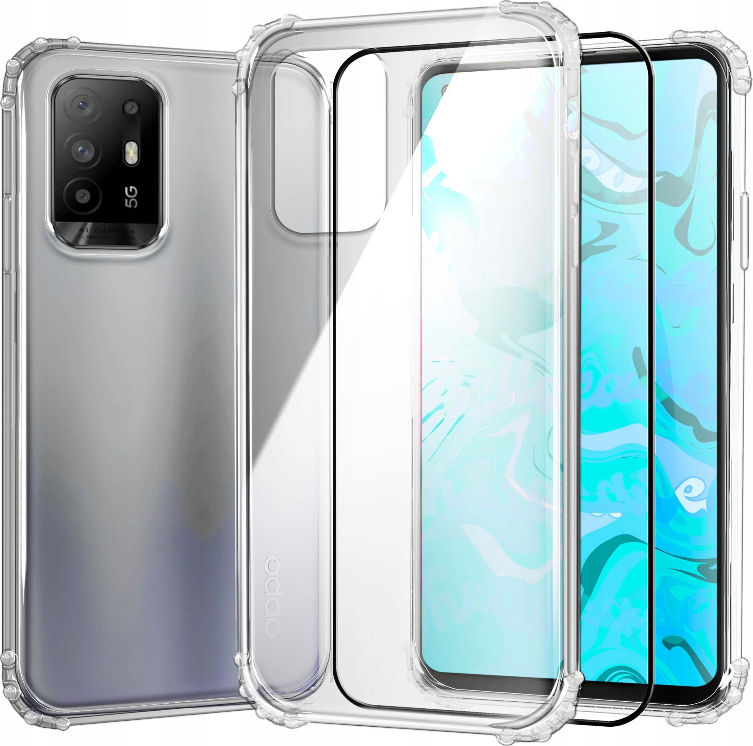 Hello Case ETUI PANCERNE DO OPPO RENO 5Z | CASE SILIKON GUMOWE SLIM ANTI SHOCK OBUDOWA
