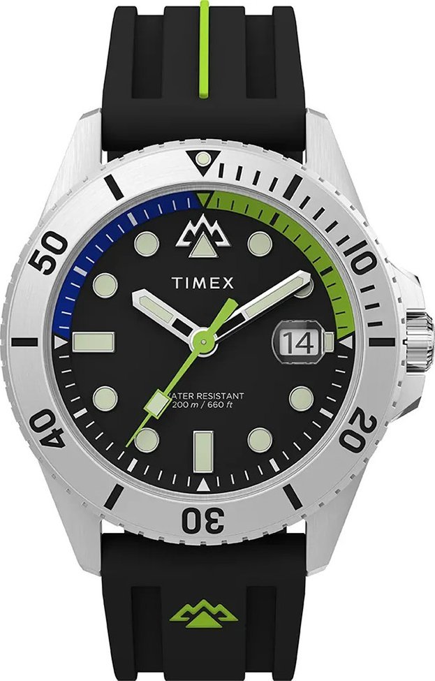 Zegarek Timex Zegarek męski Timex TW2W41700 czarny