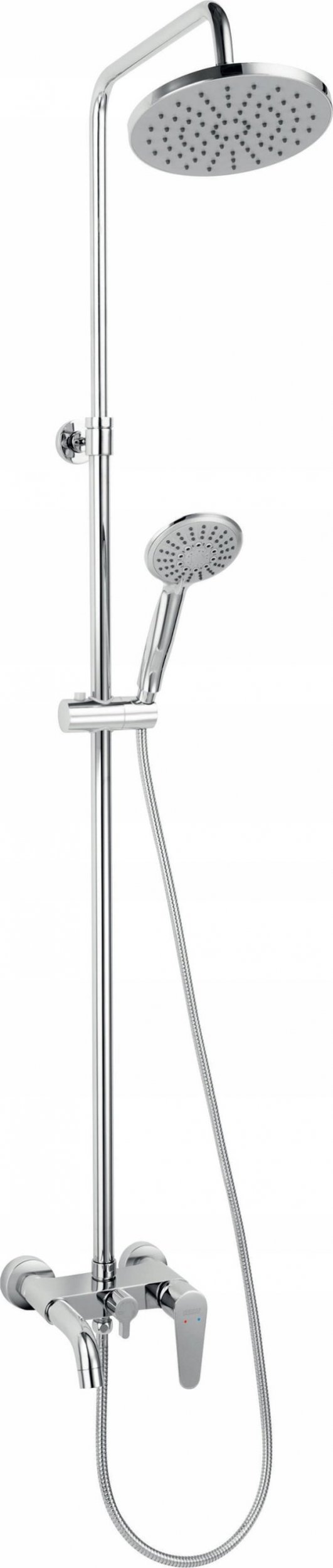 Deszczownica KFA NP78-BAG13U DESZCZOWNIA ALGEO Z NATRYSKIEM I BATERIĄ WANNOWĄ FERRO // N.00.ALGEO-ZESTAW-NAT-WAN