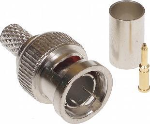 WTYK ZACISKANY BNC-W75/ZAC-RG59*P100