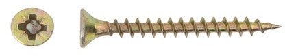 CHIPBOARD SCREW 4.5X50 YLW ZP 20PCS G1
