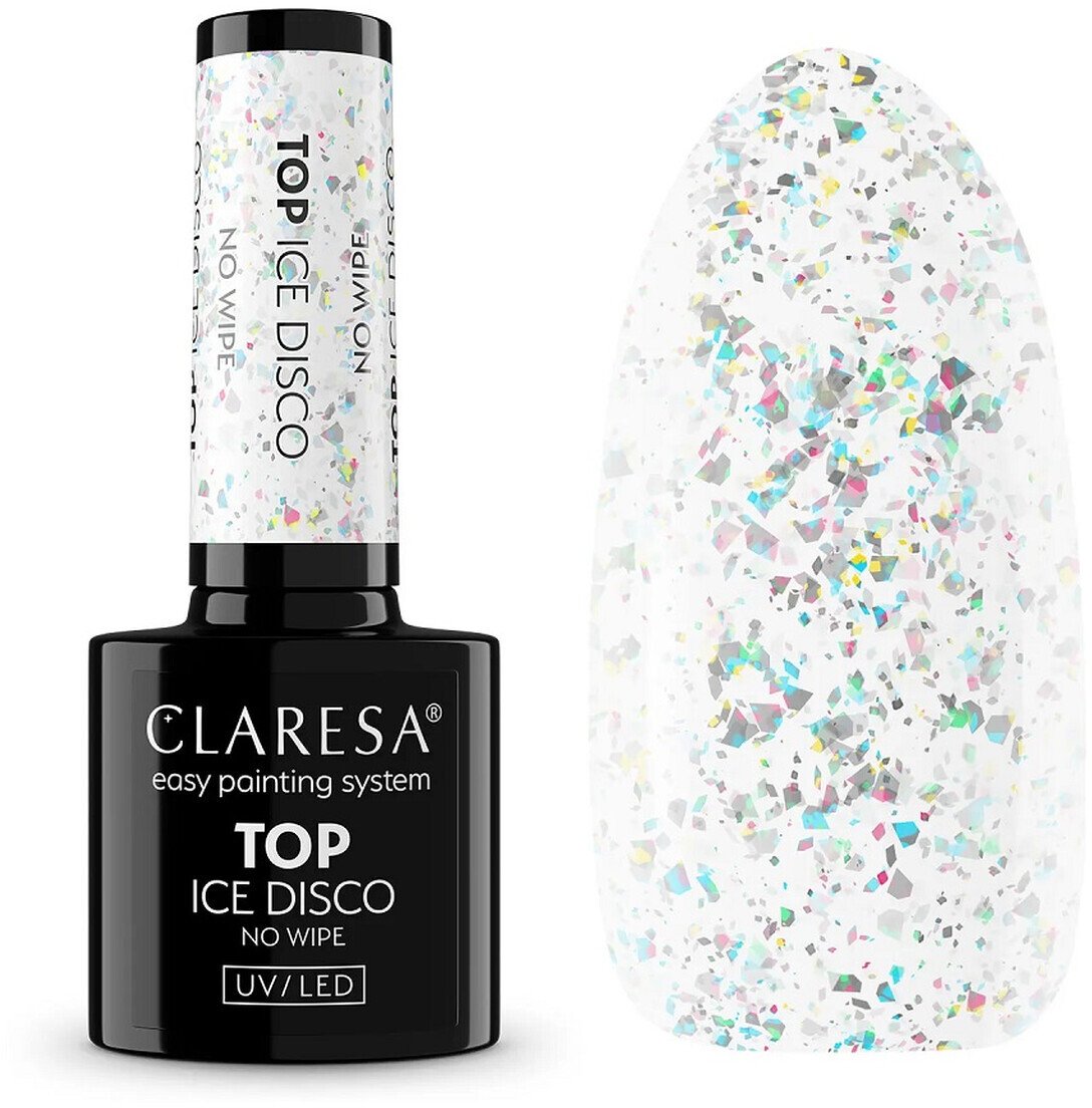 Claresa Top no wipe ice disco top hybrydowy 5g
