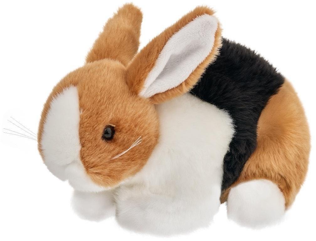 Króliczek brązowo - czarny 18cm