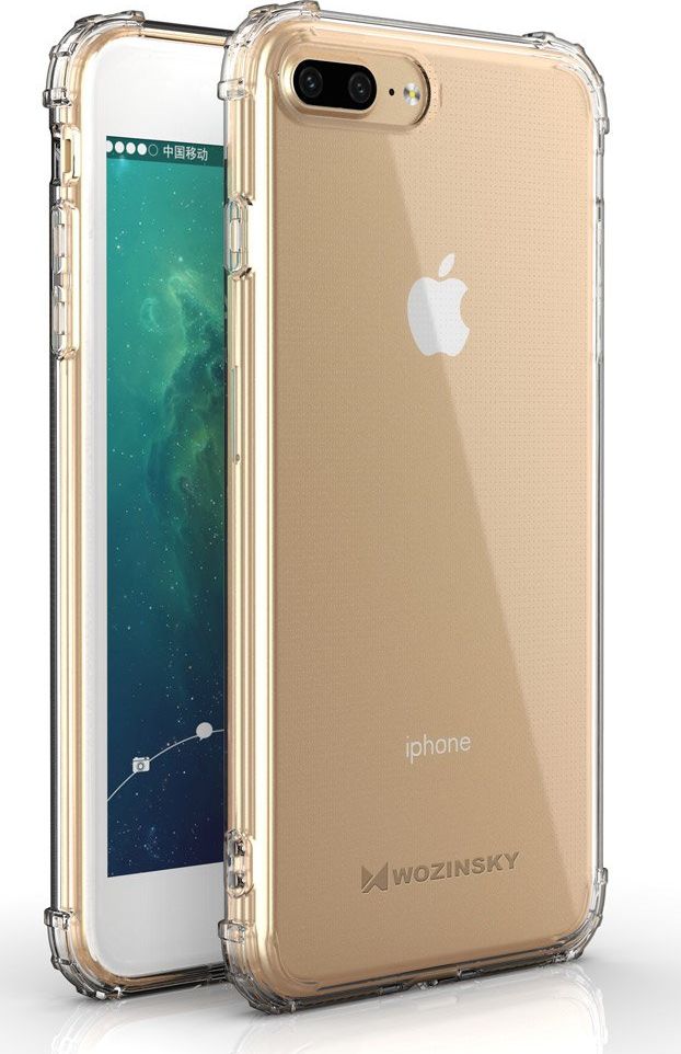 Wozinsky Wozinsky Anti Shock pancerne etui do iPhone 8 Plus / iPhone 7 Plus przezroczysty uniwersalny