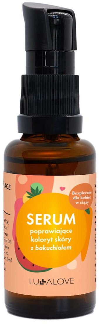 Lullalove Serum poprawiające koloryt skóry z bakuchiolem 30ml