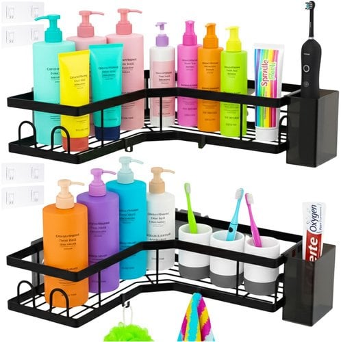 Ruhhy Półka łazienkowa narożna - zestaw 2szt. 27092