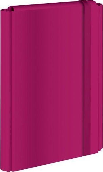 Teczka z gumką twarda oprawa A4+ INTERDRUK fuksja