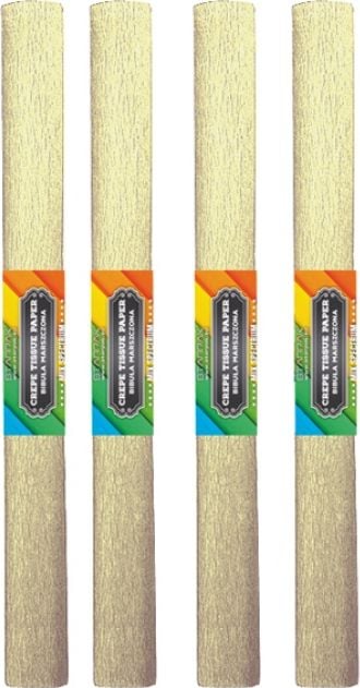 Starpak Bibuła marszczona 50x200cm złota 10szt.