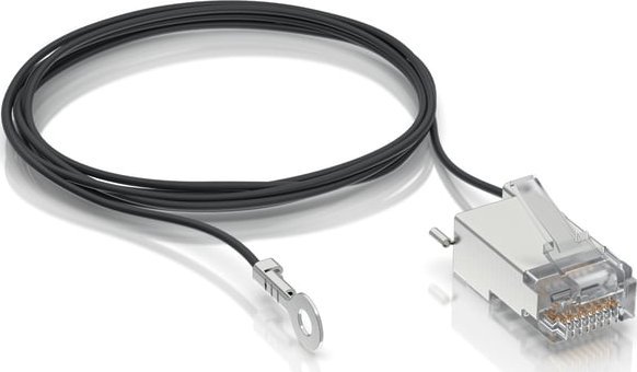 Ubiquiti Ubiquiti UISP-CONNECTOR-GND kabel sieciowy Czarny 1 m