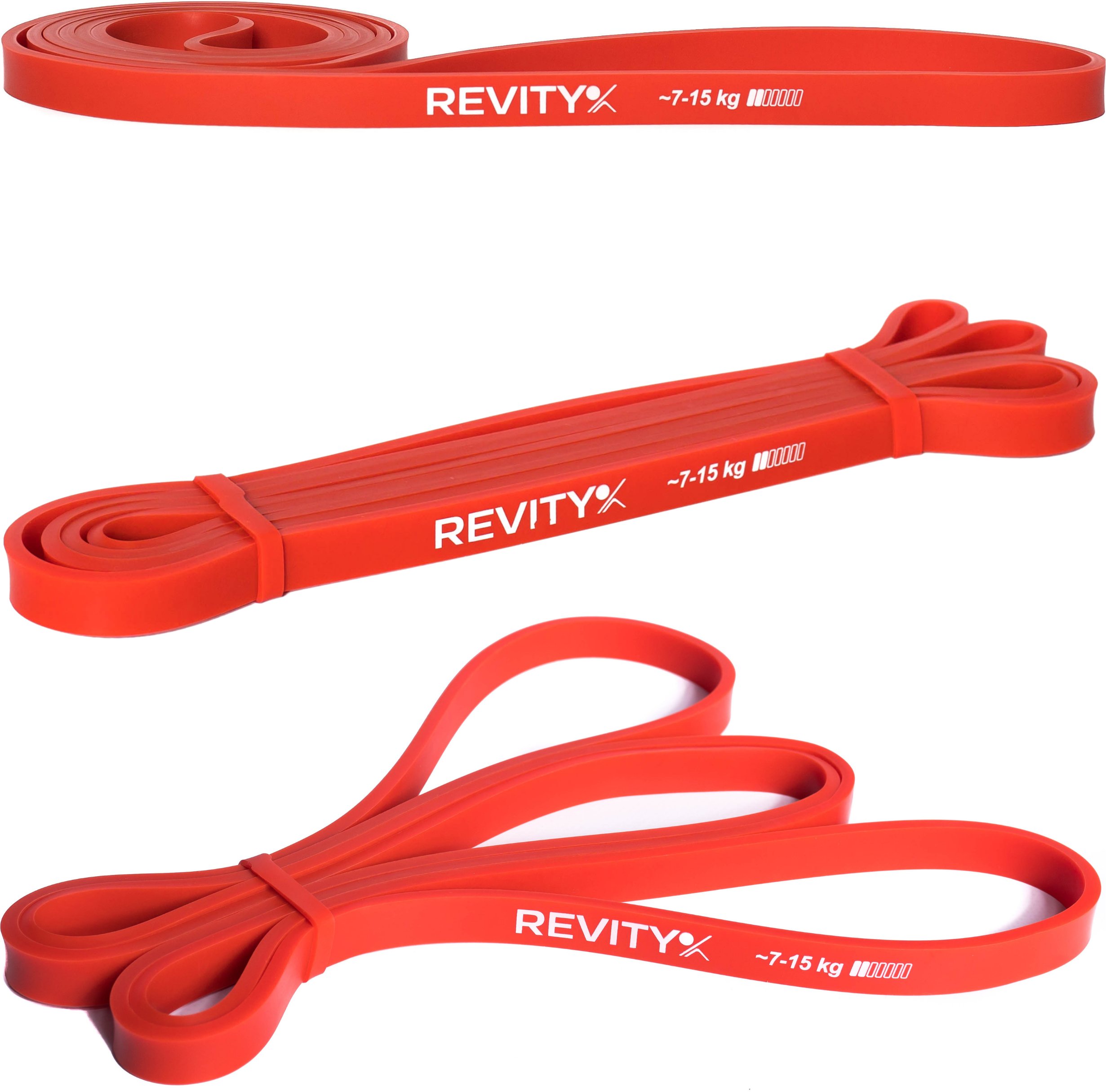 Revity Guma do ćwiczeń oporowa Power Band 1 szt. 7-15 kg