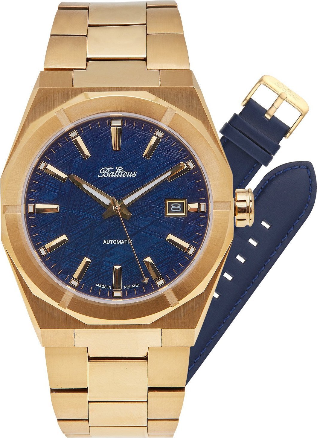 Zegarek Balticus Zegarek męski Balticus BLT-BALSDBMGD złoty