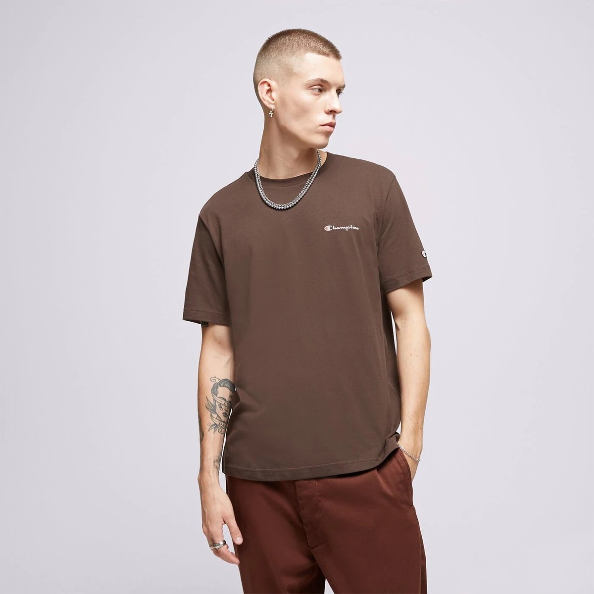 Champion Champion męska koszulka t-shirt 219214 MS548 JAVA XL