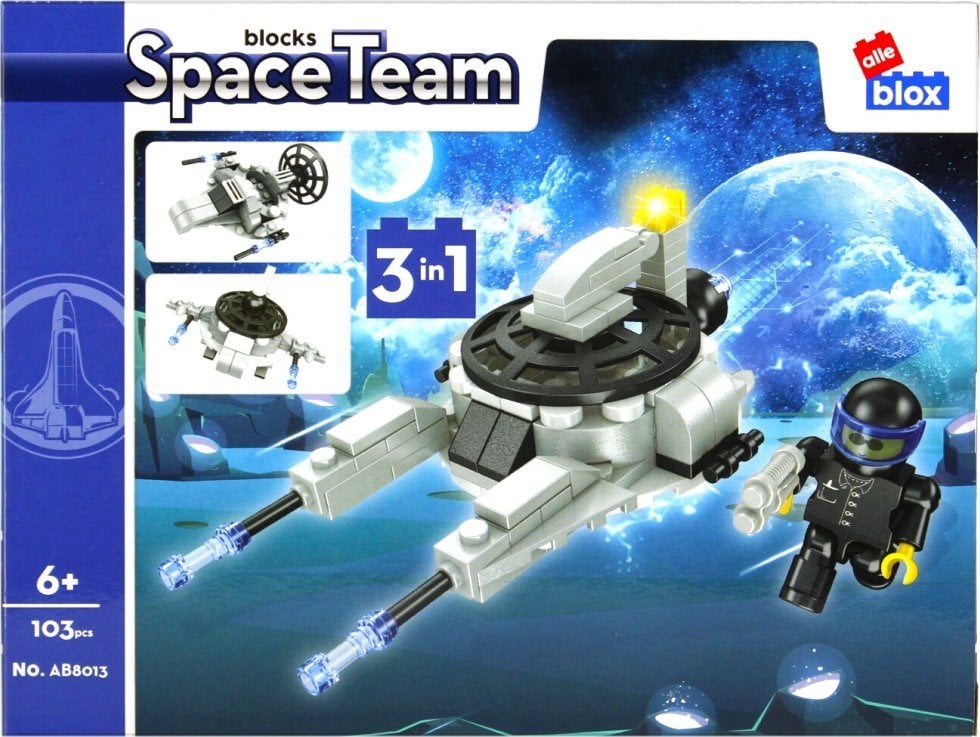 ALLEBLOX KLOCKI KONSTR ALLEBLOX SPACE 103EL 19X14X5 PUD1