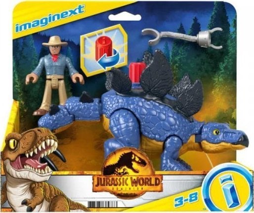 Figurka Mattel Fisher-Price Jurassic World Imaginext Stegozaur GVV64 MATTEL