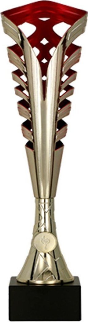 Victoria Sport Puchar plastikowy złoto-czerwony