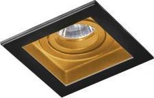Azzardo Lampa wpuszczana MINORKA black/gold (AZ 2802) - AZZARDO
