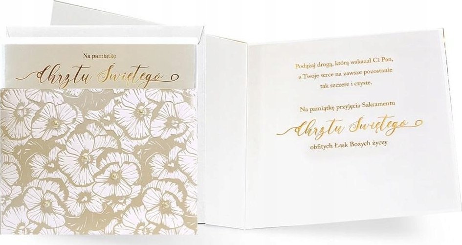 KUKARTKA KARNET PRIMUS CHRZEST SW KPE-0191