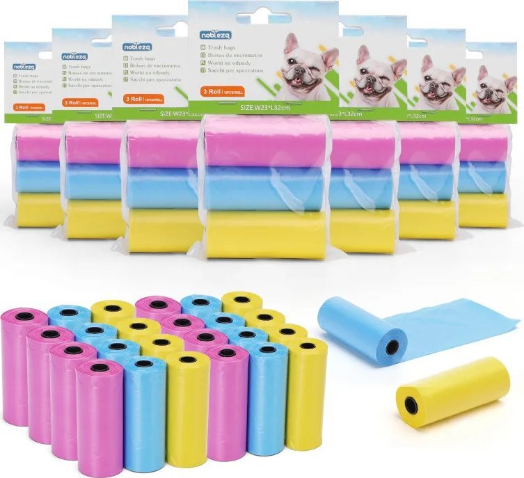 Nobleza 3 opakowania worków na śmieci 3 opakowania worków na śmieci