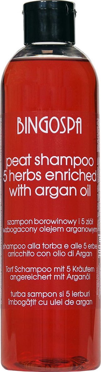 BingoSpa Szampon borowinowy i 5 ziół 300ml