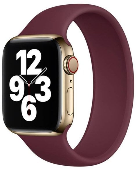 Apple Opaska WATCH PASEK WATCH SOLO LOOP MGT73ZM/A 44MM/45MM/46MM/49MM SIZE 7 PLUM oryginalna plomba