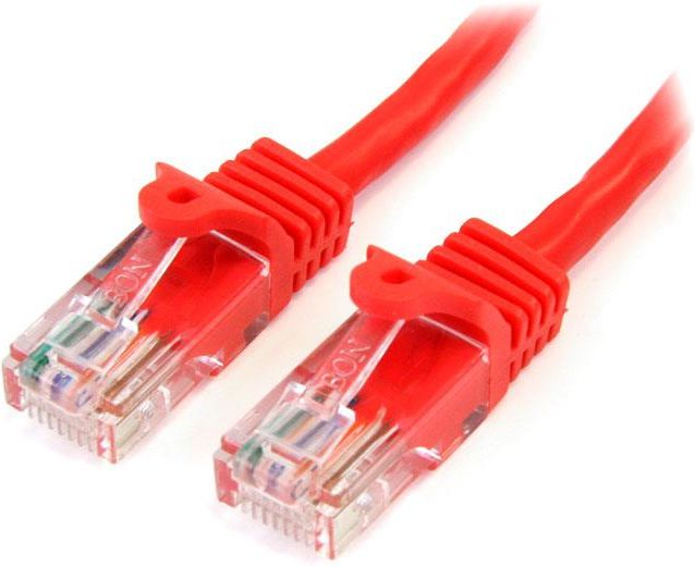 StarTech CAT 5E Czerwony Patchcord 2M (45PAT2MRD)