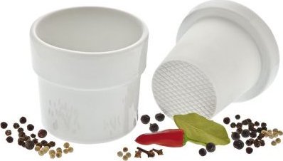 Kuchenprofi Porcelanowy tłuczek do przypraw Kuchenprofi, śred. 8,5x9 cm