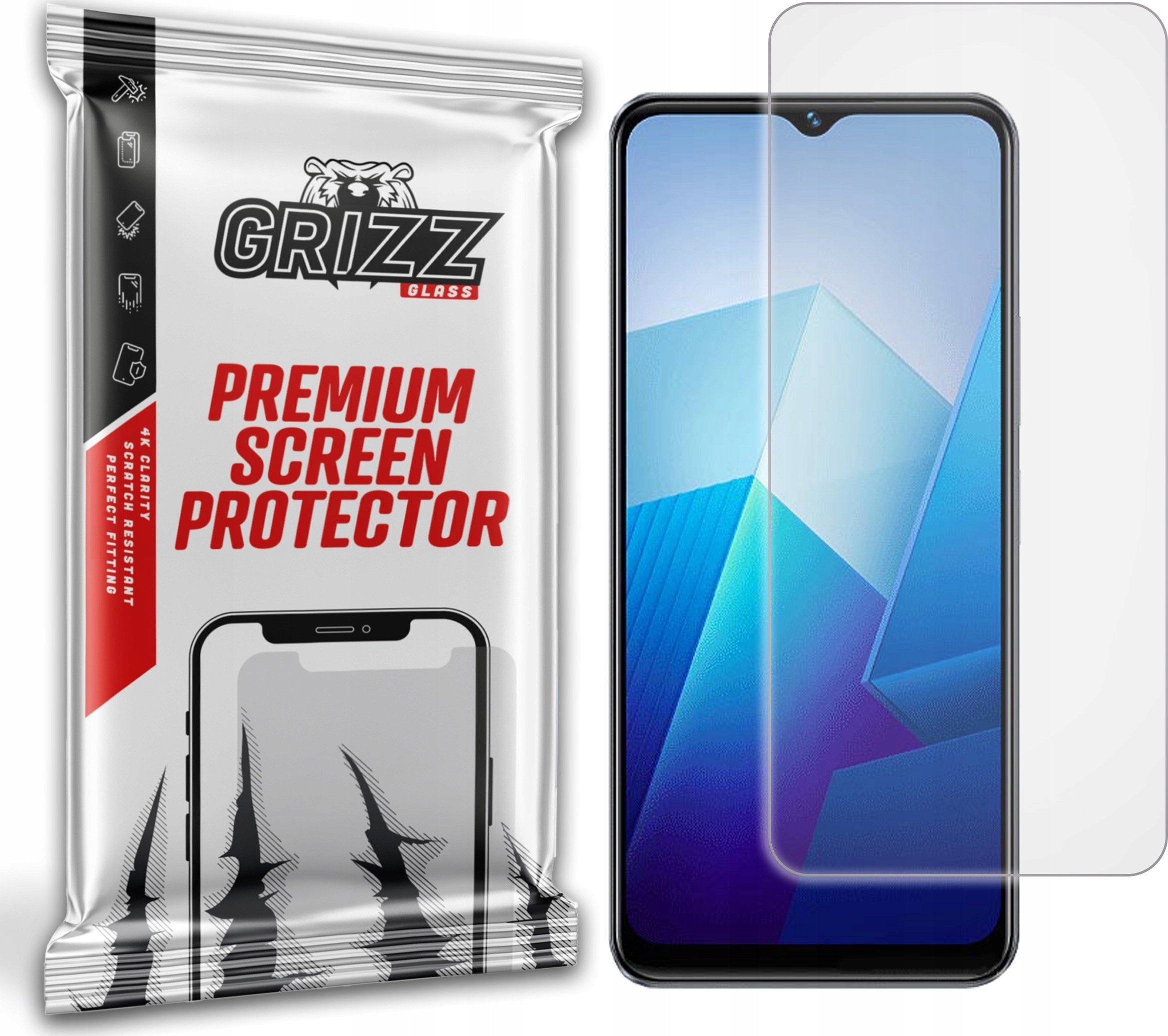 GrizzGlass Folia matowa GrizzGlass PaperScreen do Vivo IQOO Z7i