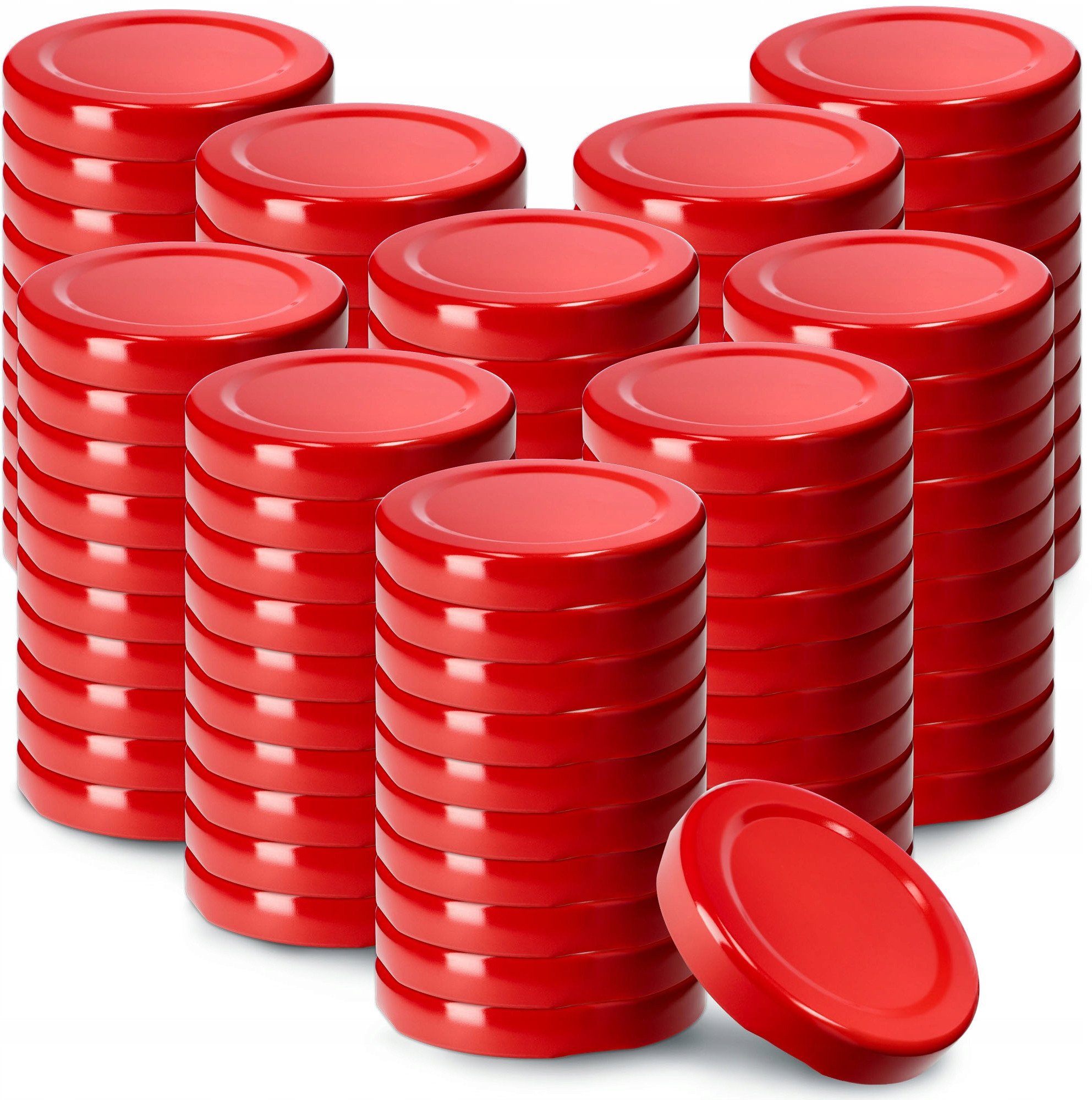 KADAX 100x Zakrętki Wieczka Fi 53 Do Słoików Butelek Nakrętki Na Słoiki