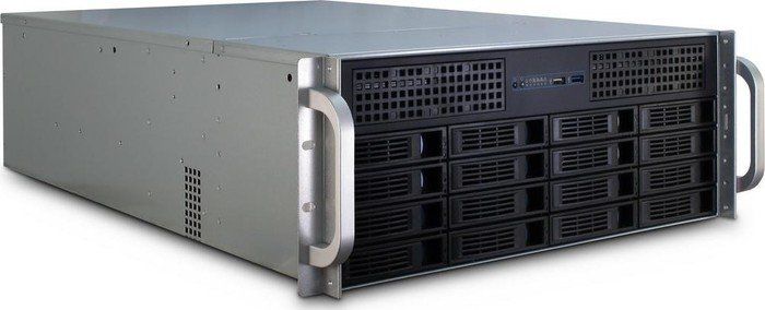 Obudowa serwerowa Inter-Tech INTER-TECH IPC 4U-4416 48,26cm 19inch 4U storage rackmount-case2x 5.25 ext. 16x 2.5 o. 3.5 ext. 4x 2.5 int. w/o. PSU - 88