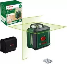 Bosch Bosch cross line laser UniversalLevel 360 (green/black, green laser lines, range 24 meters)
