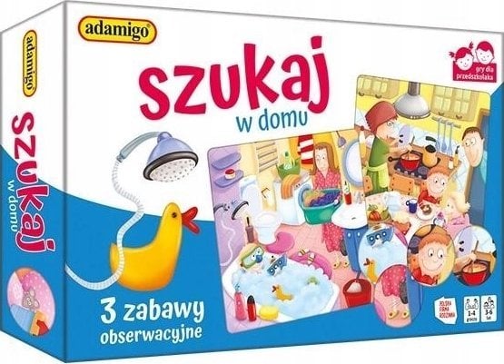 Adamigo Szukaj w domu zestaw edukacyjny Adamigo 07943