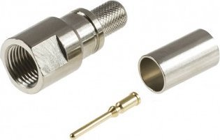 Triton Złącze męskie FME zaciskane na przewód H155