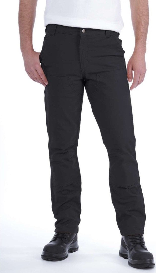 Carhartt Spodnie Carhartt Stretch Duck Double Front Black