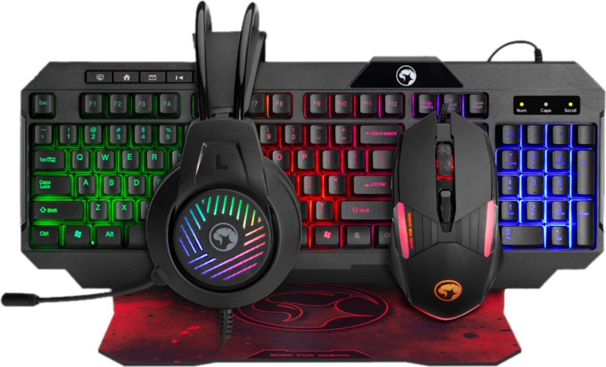 Marvo CM430 US + Słuchawki + Podkładka (CM430 US)