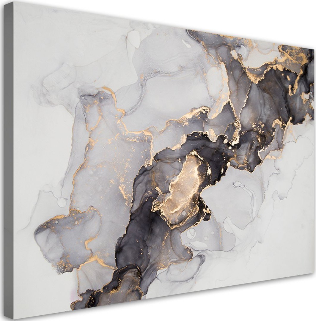 Feeby Obraz na płótnie, Marmurowa tekstura abstrakcja - 120x80