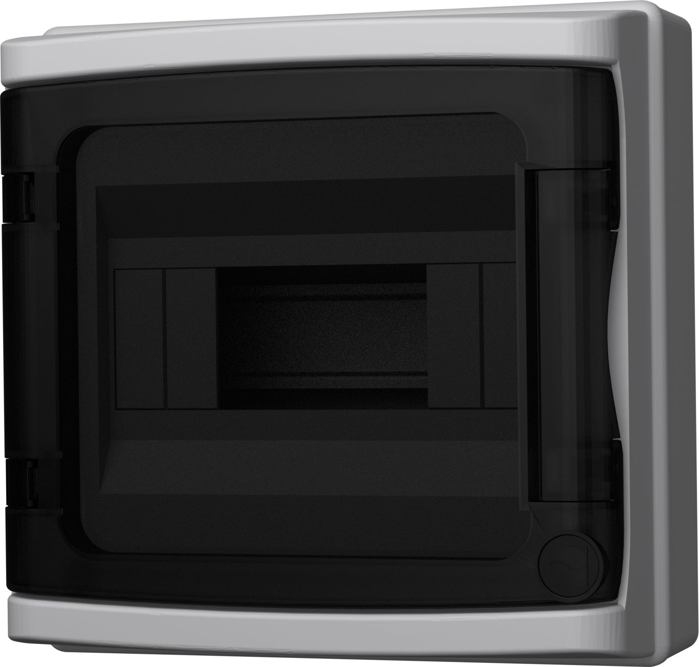 Marlanvil Rozdzielnica natynkowa HIGHT IP65 8 modułowa transparentne drzwi 940.08 M-L 4830