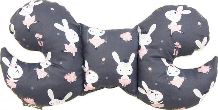 Pulp Poduszka antywstrząsowa Minky Króliczki Pulp