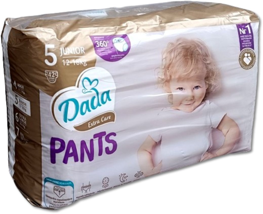 Pieluchomajtki Dada Extra Care 5 - 12-18kg - 42szt