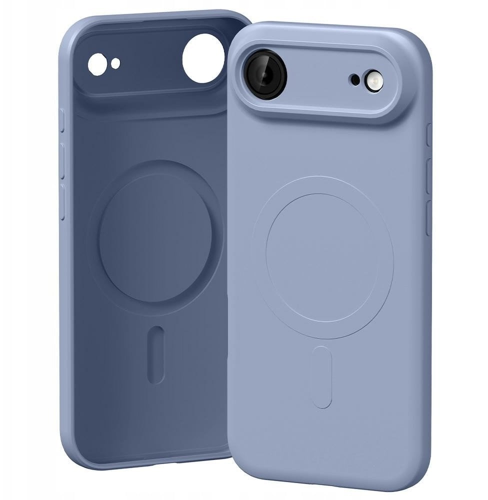 Etui Mercury Semi-Silicone MagSafe do iPhone 17 Air liliowy fiolet