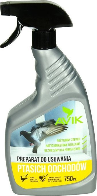 AVIK Preparat Środek do Usuwania Ptasich Odchodów 750ml