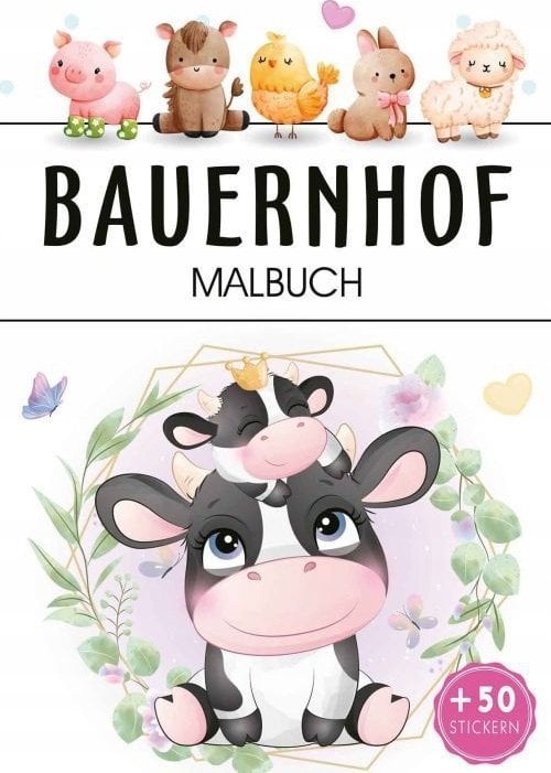Bauernhof. Malbuch