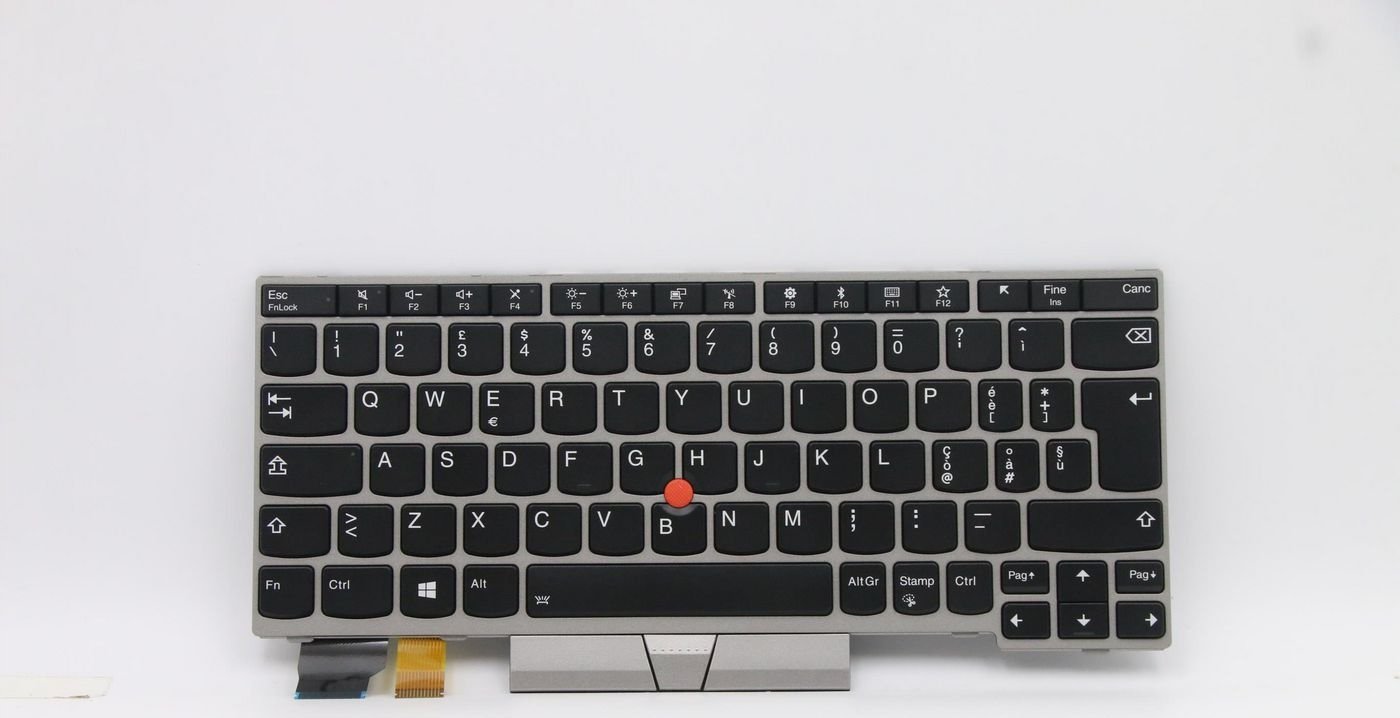 Lenovo Keyboard BL Silver Italian