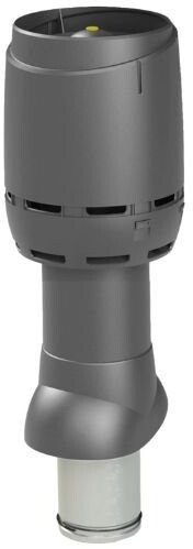 Poujoulat VILPE izolowany wentylacyjny kominek FLOW 125P/IS/500 ANTRACYT one size