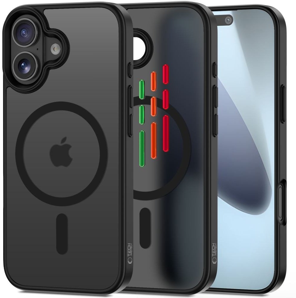 Etui Tech-Protect MagMat Xt 4-set MagSafe do Apple iPhone 17 Matte Black