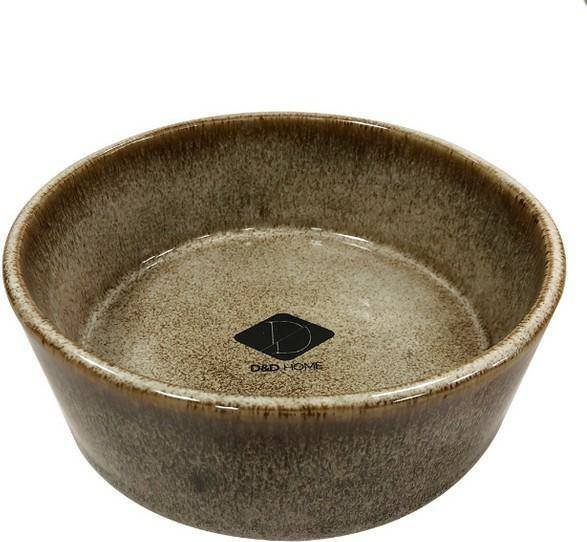Duvo+ Duvo+ Ceramiczna Miska Dla Psa Jaspis 13,8cm, brązowa