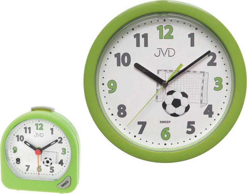 JVD Zestaw czytelny zegar i budzik JVD HP612.D4 i SR672.4