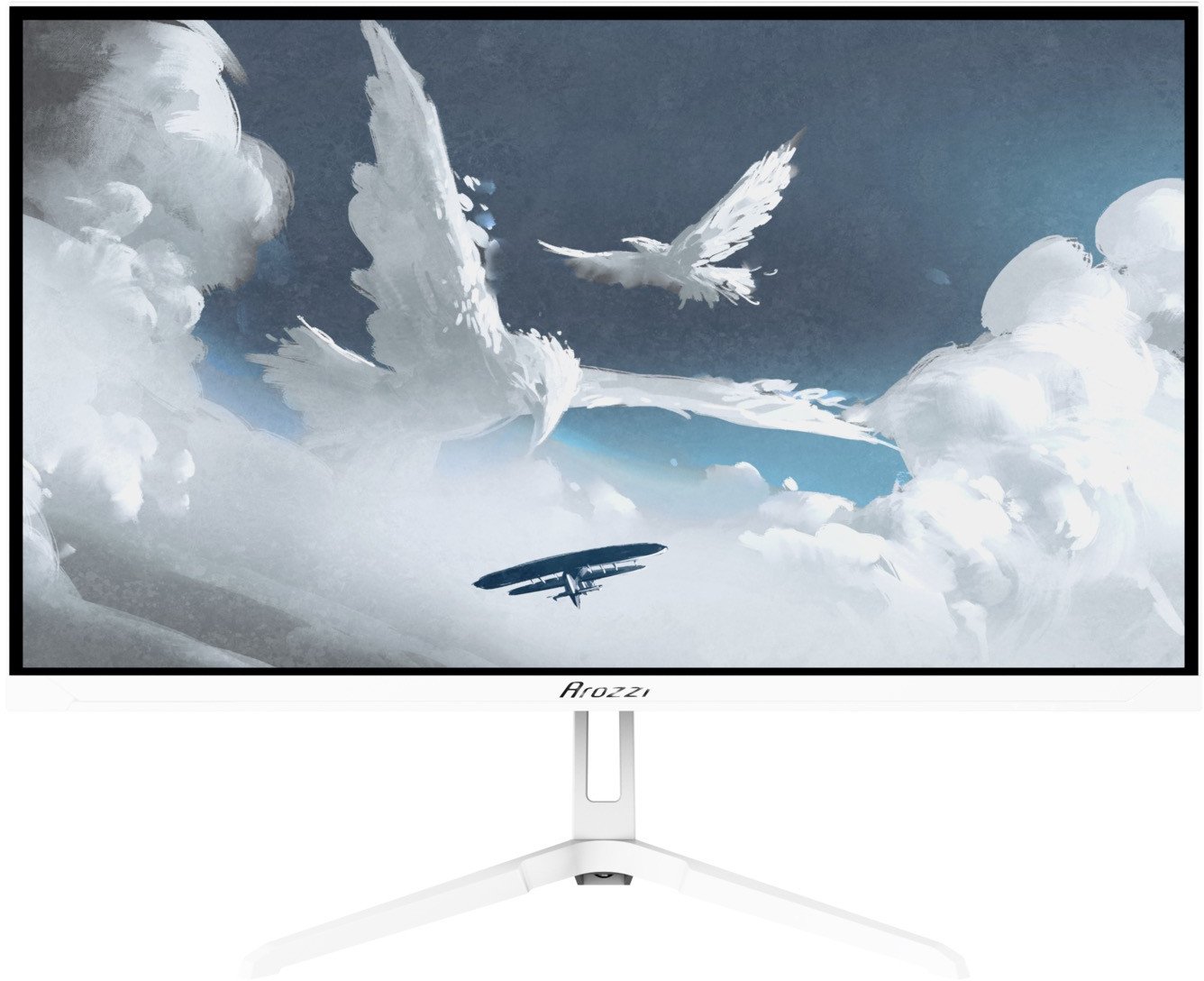 Arozzi Nova 24 monitor komputerowy 60,5 cm (23.8") 1920 x 1080 px Full HD LED Biały