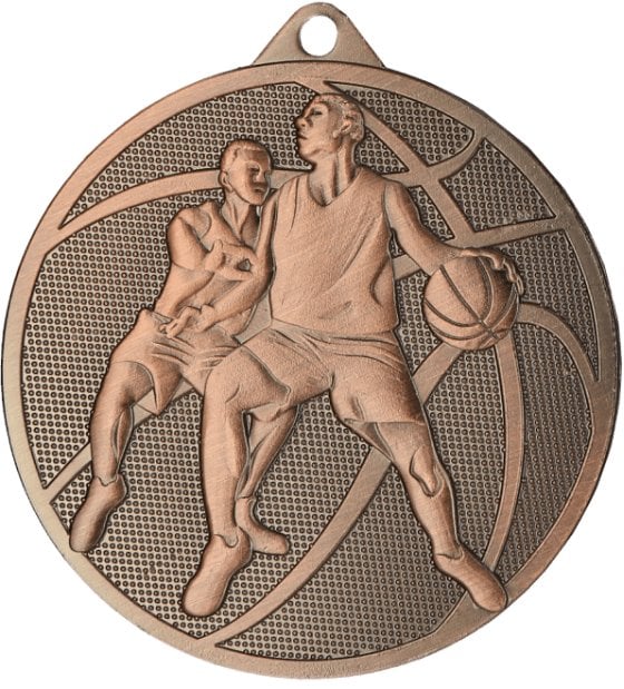 Victoria Sport Medal brązowy- piłka koszykowa - medal stalowy