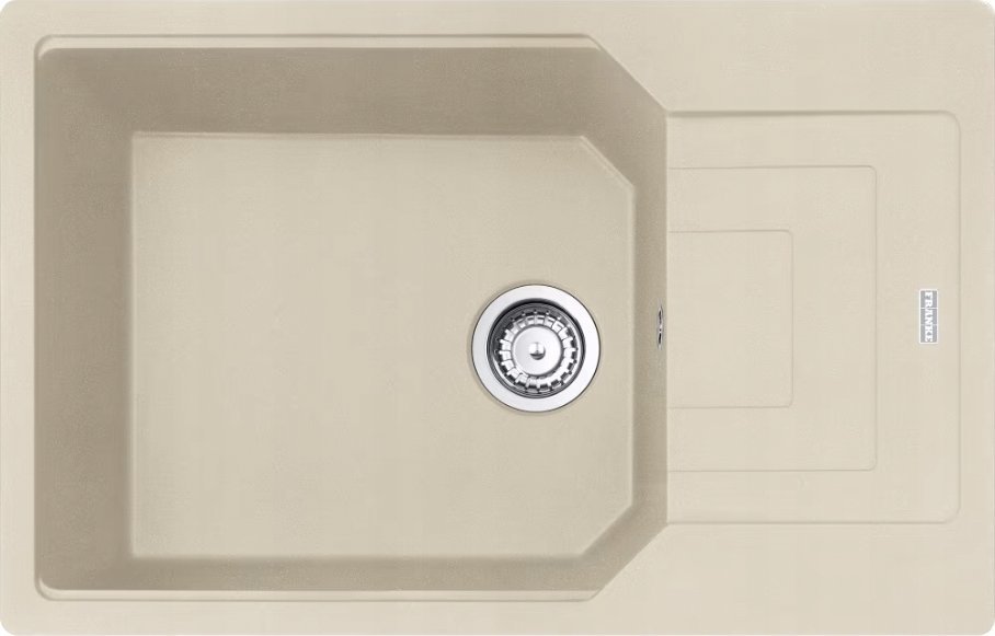 Zlewozmywak Franke Zlewozmywak 1k wbudowywany Fragranit+ Urban UBG 611-78 XL Beżowy